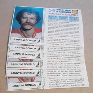 Vintage Esso Hockey Star Cards